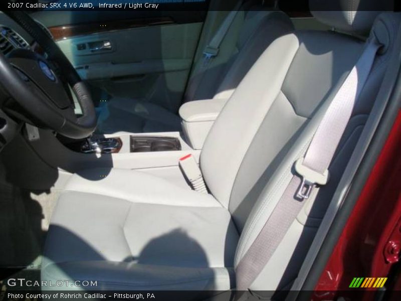 Infrared / Light Gray 2007 Cadillac SRX 4 V6 AWD