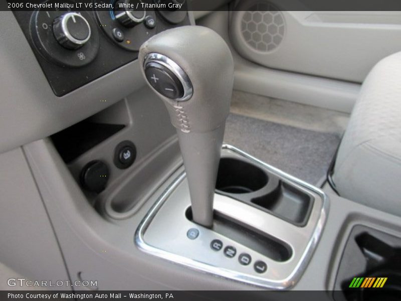 White / Titanium Gray 2006 Chevrolet Malibu LT V6 Sedan