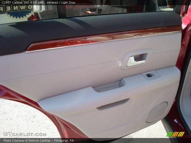 Infrared / Light Gray 2007 Cadillac SRX 4 V6 AWD