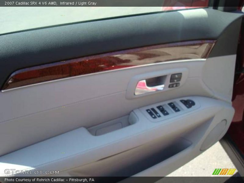 Infrared / Light Gray 2007 Cadillac SRX 4 V6 AWD