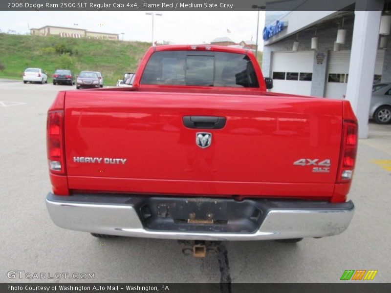 Flame Red / Medium Slate Gray 2006 Dodge Ram 2500 SLT Regular Cab 4x4