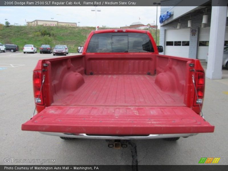 Flame Red / Medium Slate Gray 2006 Dodge Ram 2500 SLT Regular Cab 4x4