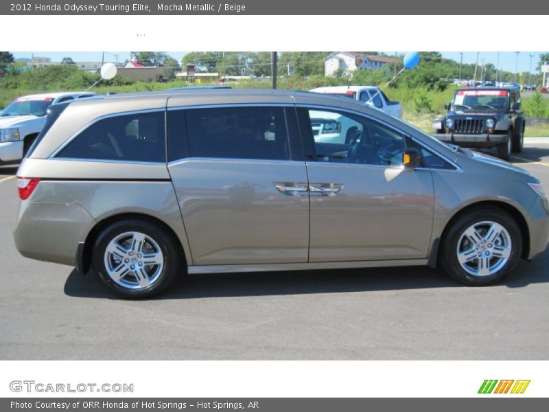 Mocha Metallic / Beige 2012 Honda Odyssey Touring Elite