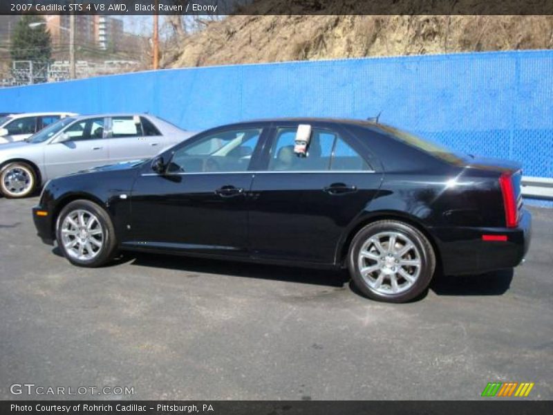 Black Raven / Ebony 2007 Cadillac STS 4 V8 AWD