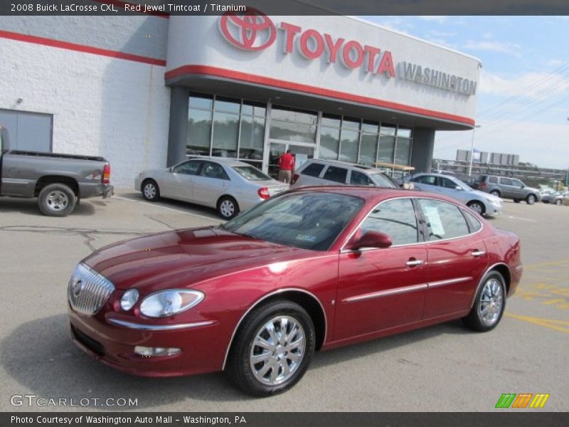 Red Jewel Tintcoat / Titanium 2008 Buick LaCrosse CXL