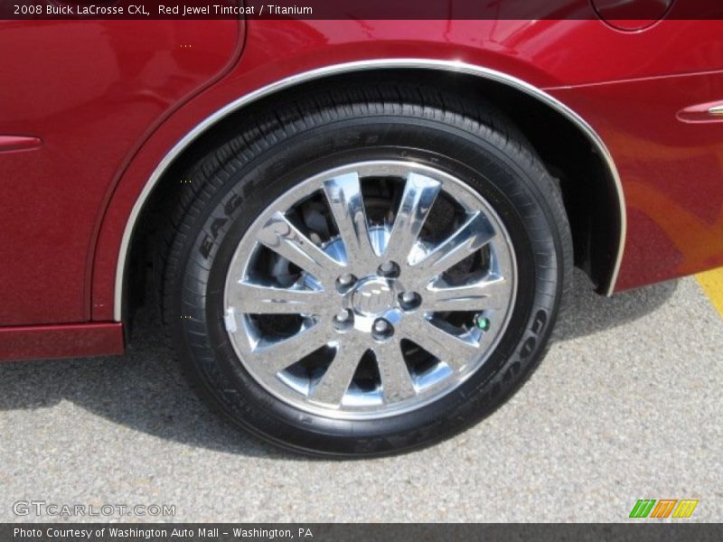 Red Jewel Tintcoat / Titanium 2008 Buick LaCrosse CXL