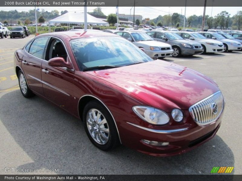Red Jewel Tintcoat / Titanium 2008 Buick LaCrosse CXL