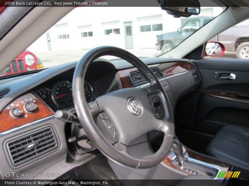 Red Jewel Tintcoat / Titanium 2008 Buick LaCrosse CXL