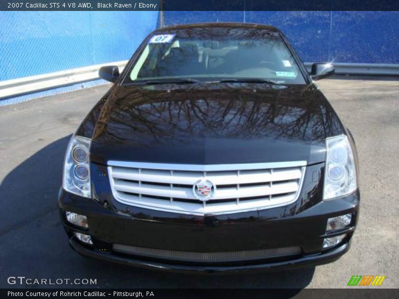 Black Raven / Ebony 2007 Cadillac STS 4 V8 AWD