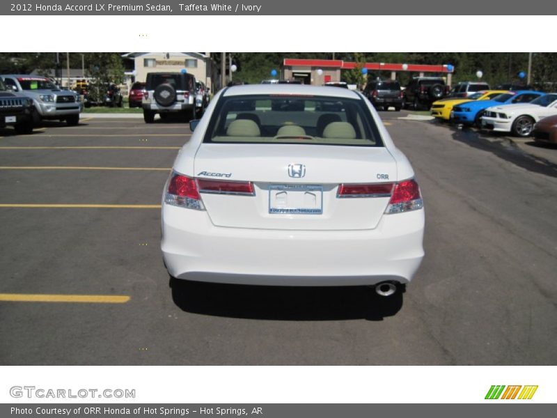 Taffeta White / Ivory 2012 Honda Accord LX Premium Sedan