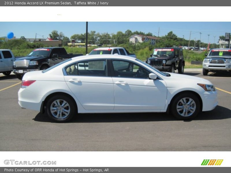 Taffeta White / Ivory 2012 Honda Accord LX Premium Sedan