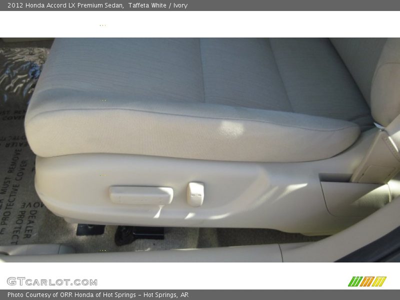 Taffeta White / Ivory 2012 Honda Accord LX Premium Sedan