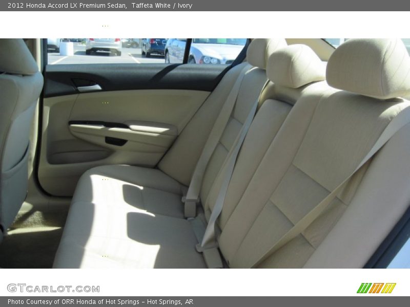 Taffeta White / Ivory 2012 Honda Accord LX Premium Sedan