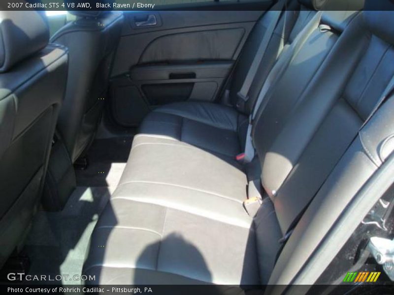 Black Raven / Ebony 2007 Cadillac STS 4 V8 AWD