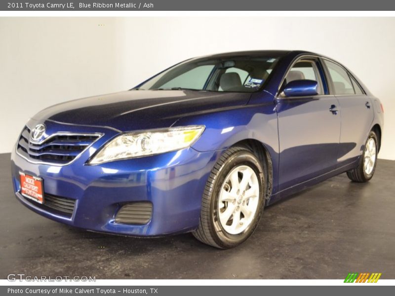 Blue Ribbon Metallic / Ash 2011 Toyota Camry LE