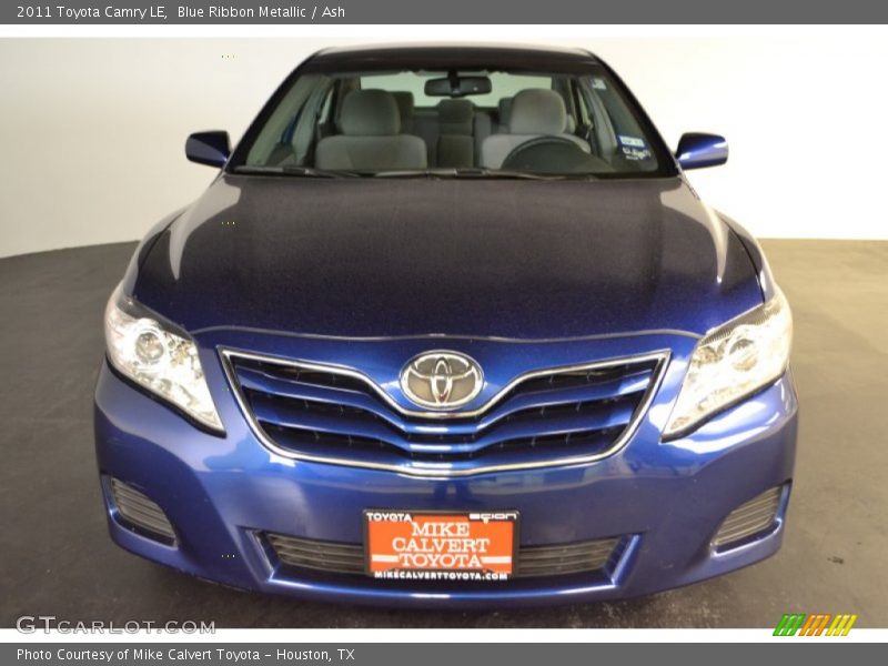 Blue Ribbon Metallic / Ash 2011 Toyota Camry LE