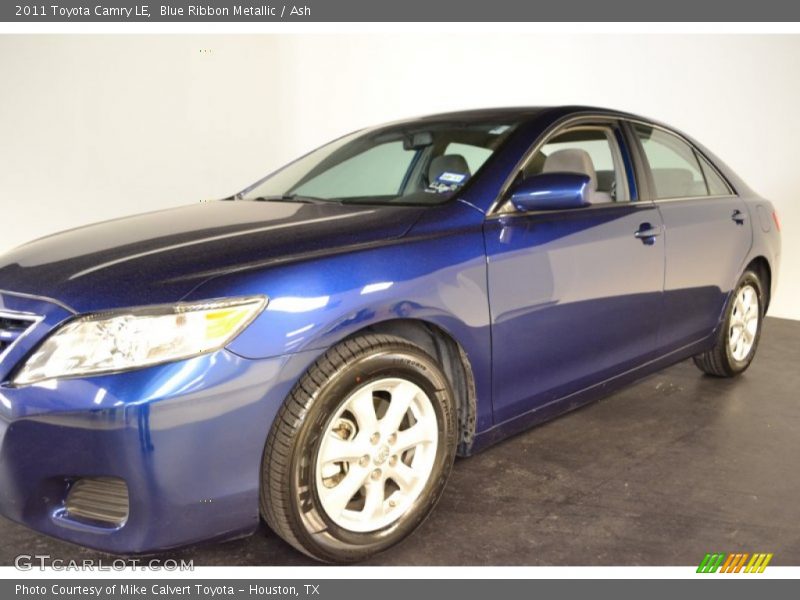 Blue Ribbon Metallic / Ash 2011 Toyota Camry LE