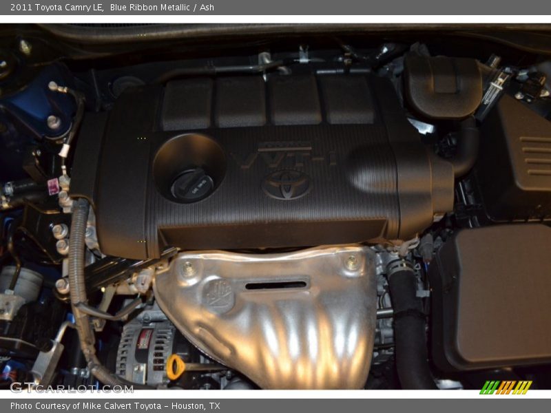 Blue Ribbon Metallic / Ash 2011 Toyota Camry LE