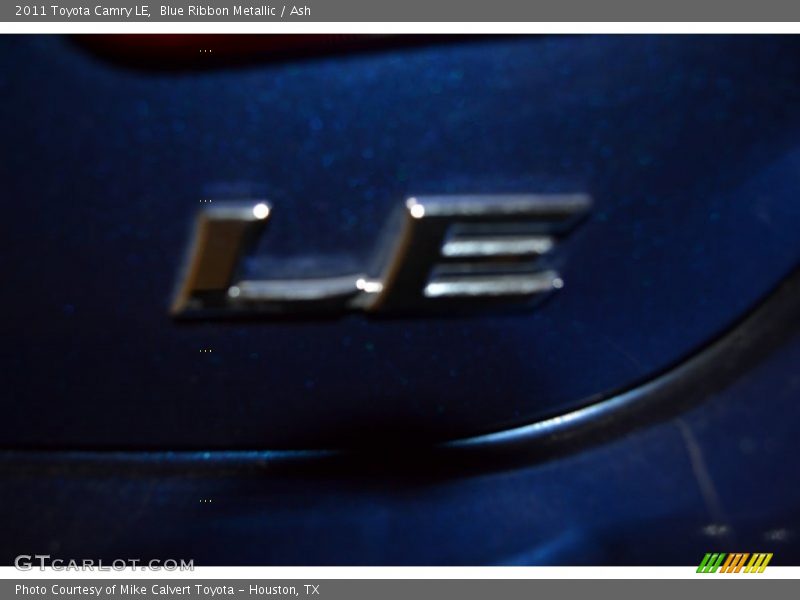 Blue Ribbon Metallic / Ash 2011 Toyota Camry LE