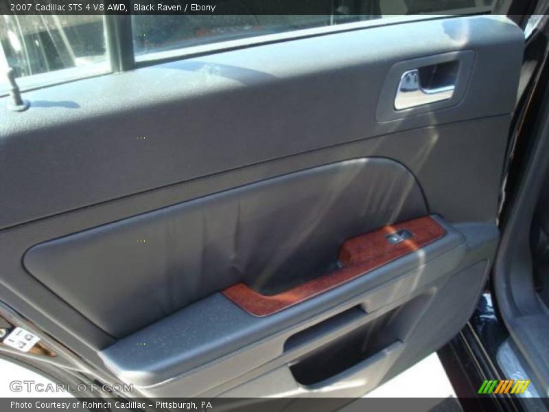 Black Raven / Ebony 2007 Cadillac STS 4 V8 AWD