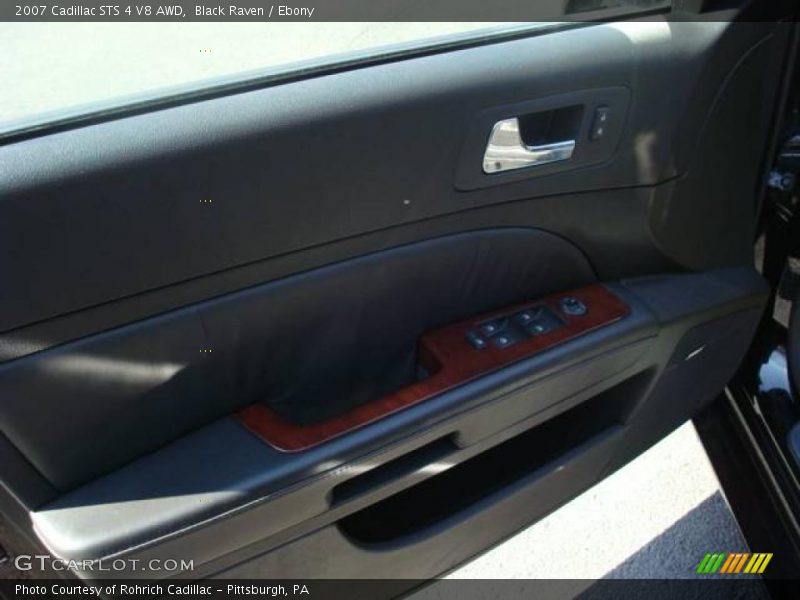 Black Raven / Ebony 2007 Cadillac STS 4 V8 AWD