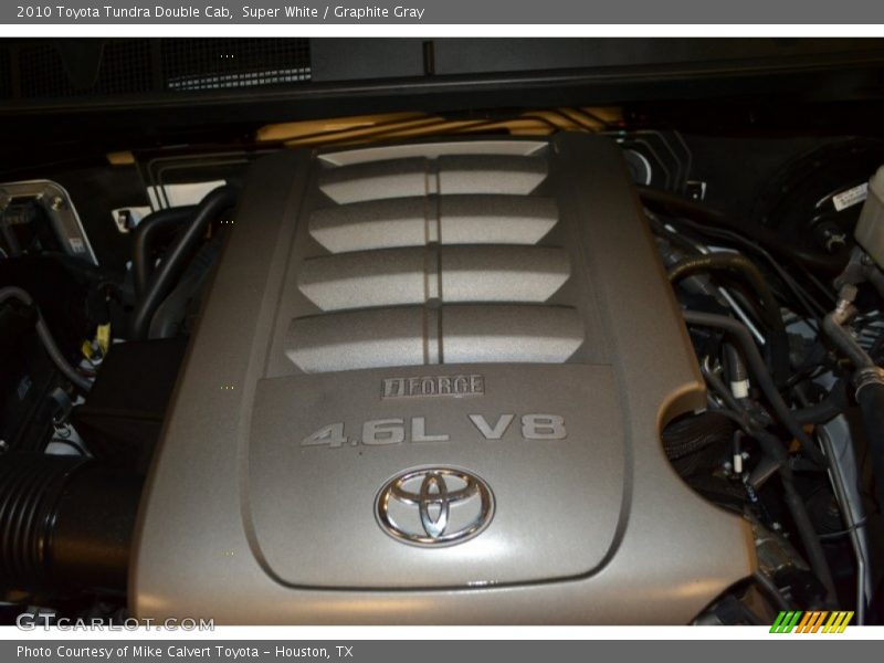 Super White / Graphite Gray 2010 Toyota Tundra Double Cab