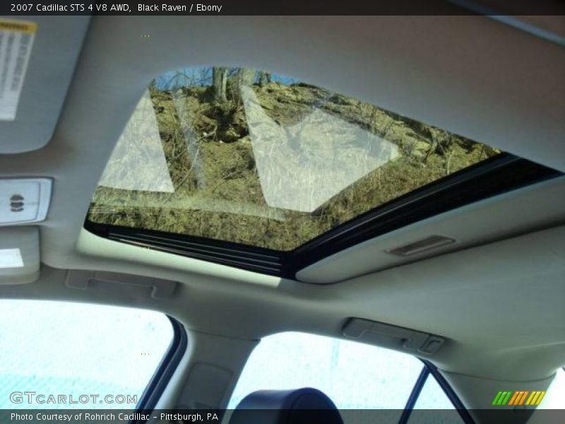 Black Raven / Ebony 2007 Cadillac STS 4 V8 AWD