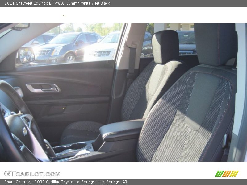 Summit White / Jet Black 2011 Chevrolet Equinox LT AWD