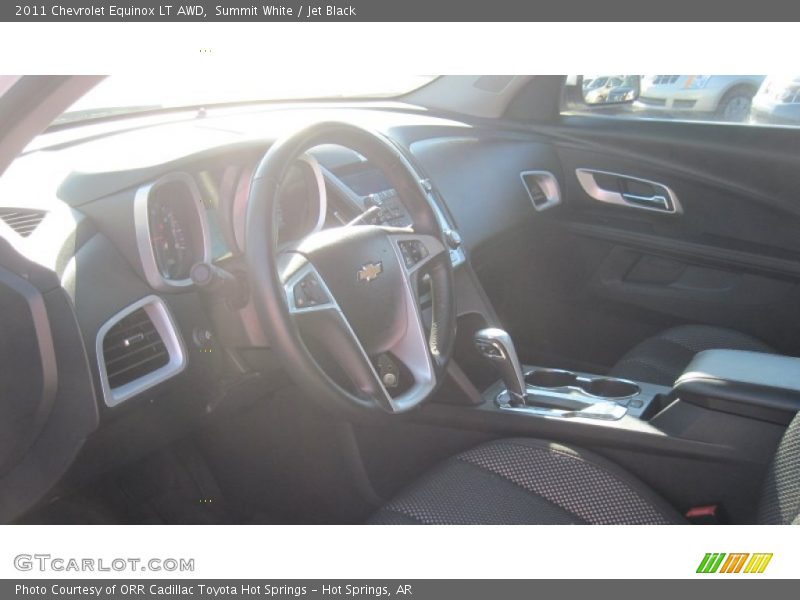 Summit White / Jet Black 2011 Chevrolet Equinox LT AWD