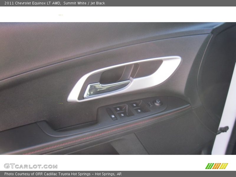 Summit White / Jet Black 2011 Chevrolet Equinox LT AWD
