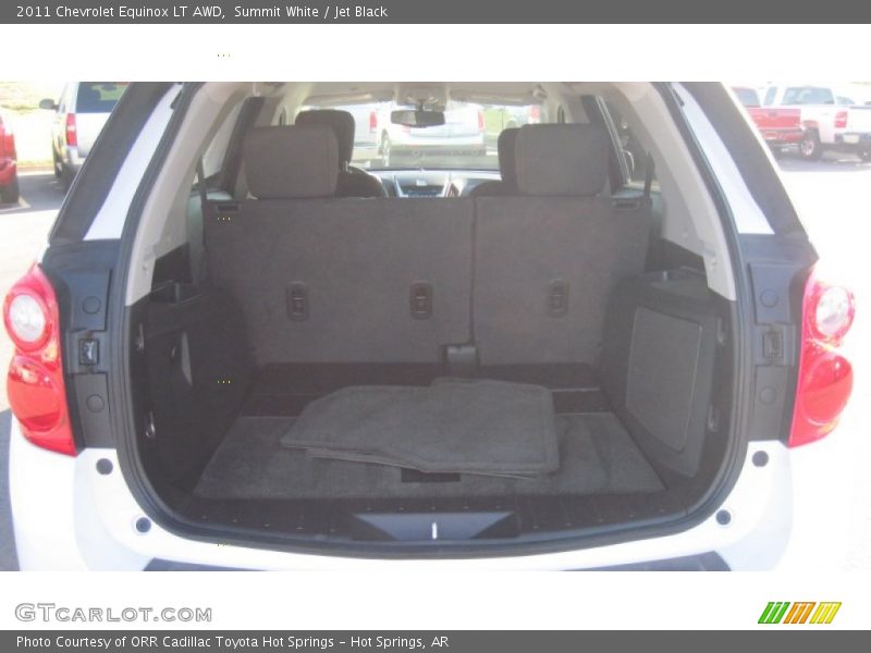 Summit White / Jet Black 2011 Chevrolet Equinox LT AWD