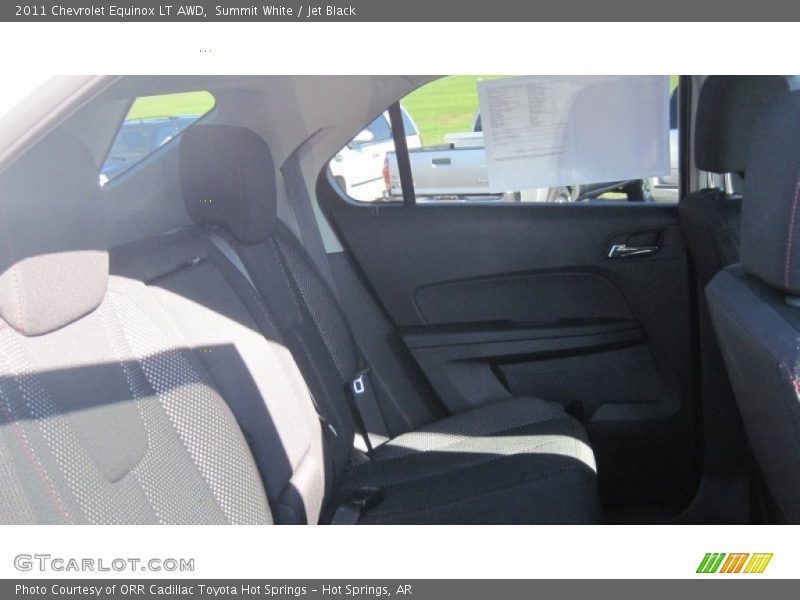 Summit White / Jet Black 2011 Chevrolet Equinox LT AWD