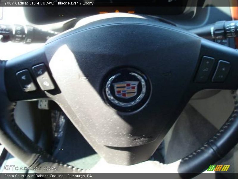 Black Raven / Ebony 2007 Cadillac STS 4 V8 AWD