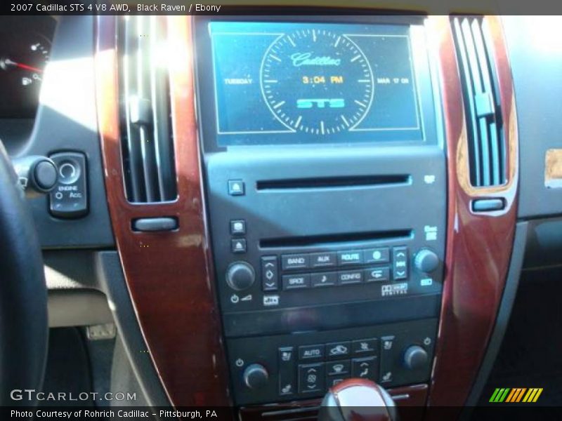 Black Raven / Ebony 2007 Cadillac STS 4 V8 AWD