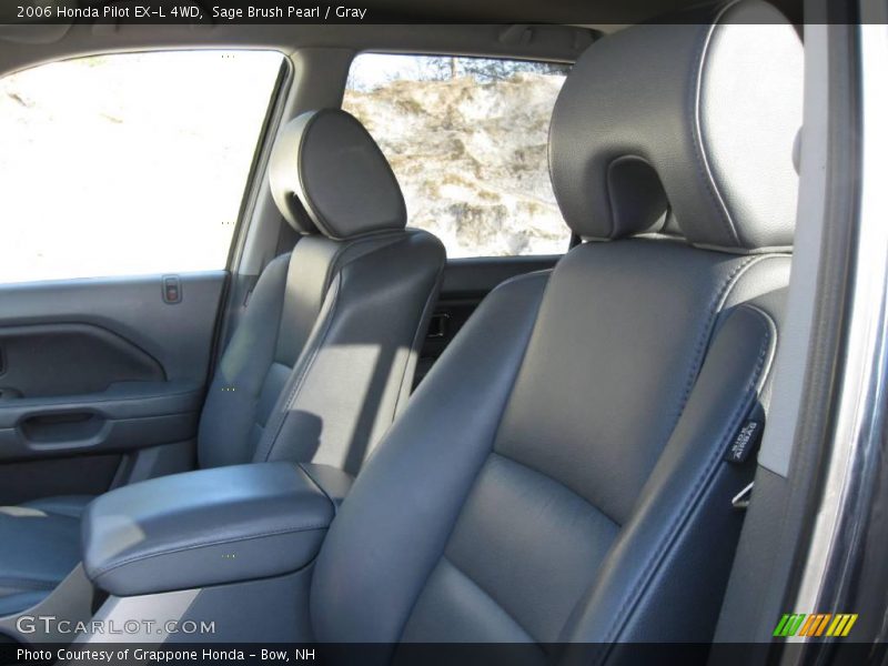 Sage Brush Pearl / Gray 2006 Honda Pilot EX-L 4WD