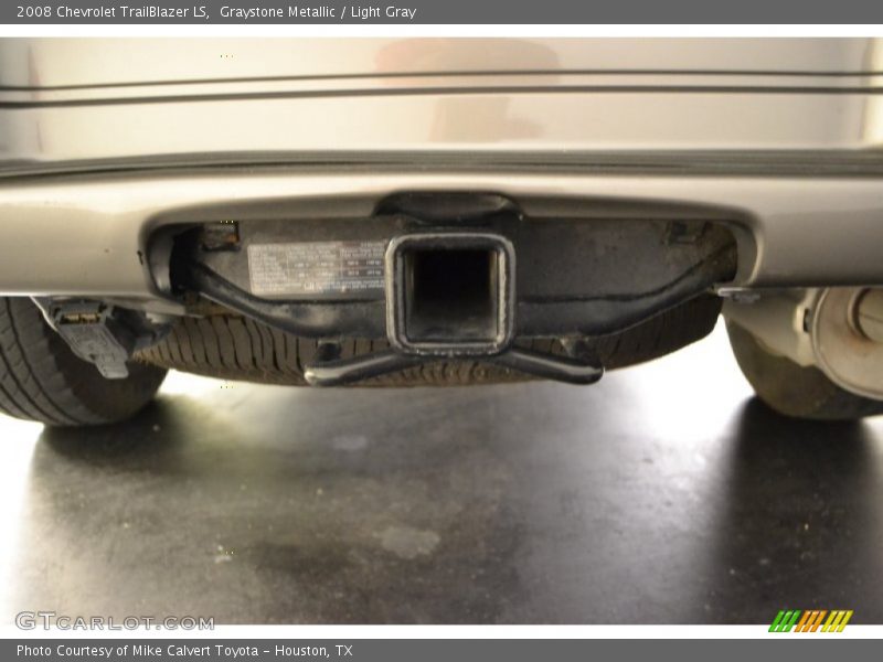 Graystone Metallic / Light Gray 2008 Chevrolet TrailBlazer LS