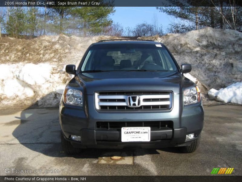 Sage Brush Pearl / Gray 2006 Honda Pilot EX-L 4WD