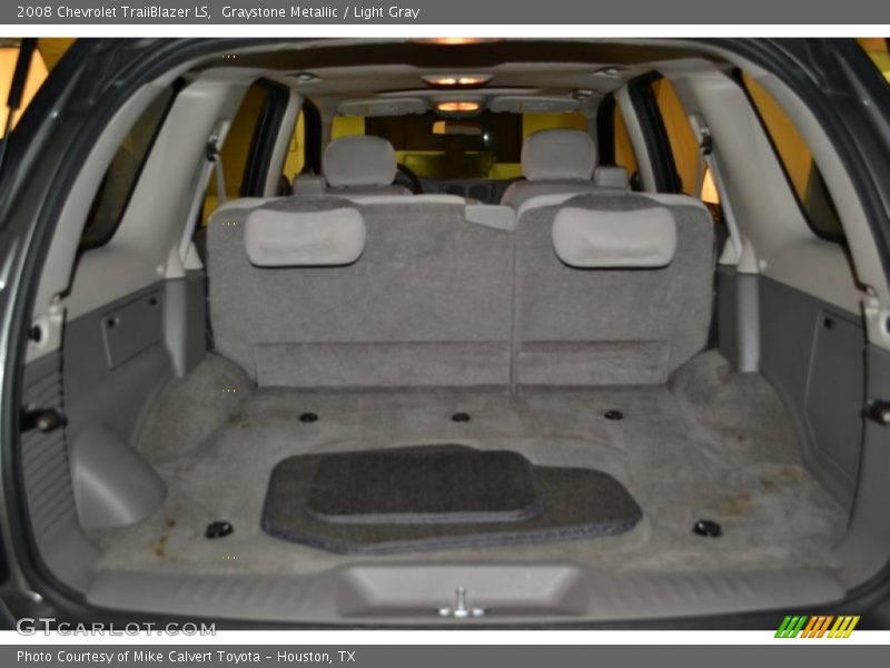 Graystone Metallic / Light Gray 2008 Chevrolet TrailBlazer LS