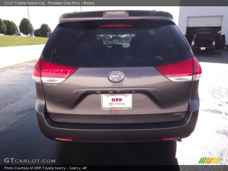 Predawn Gray Mica / Bisque 2012 Toyota Sienna XLE