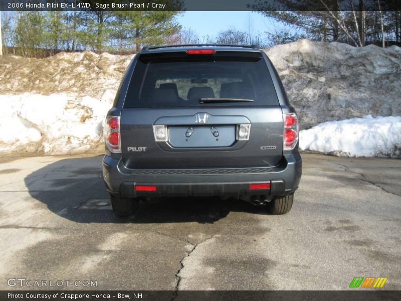 Sage Brush Pearl / Gray 2006 Honda Pilot EX-L 4WD