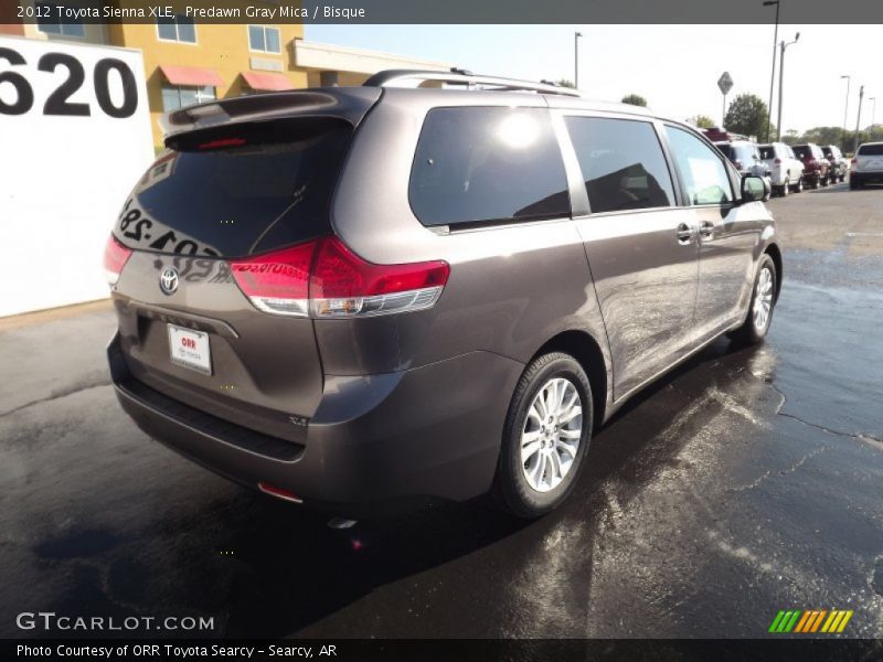 Predawn Gray Mica / Bisque 2012 Toyota Sienna XLE