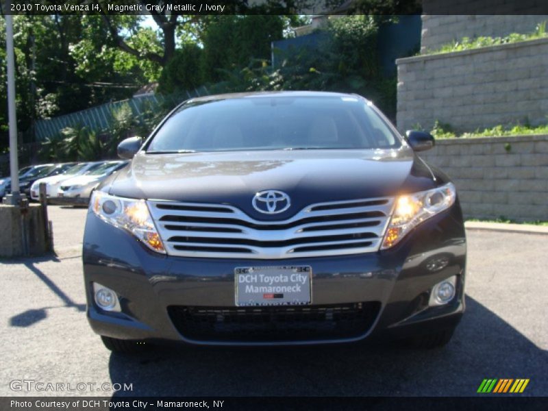 Magnetic Gray Metallic / Ivory 2010 Toyota Venza I4