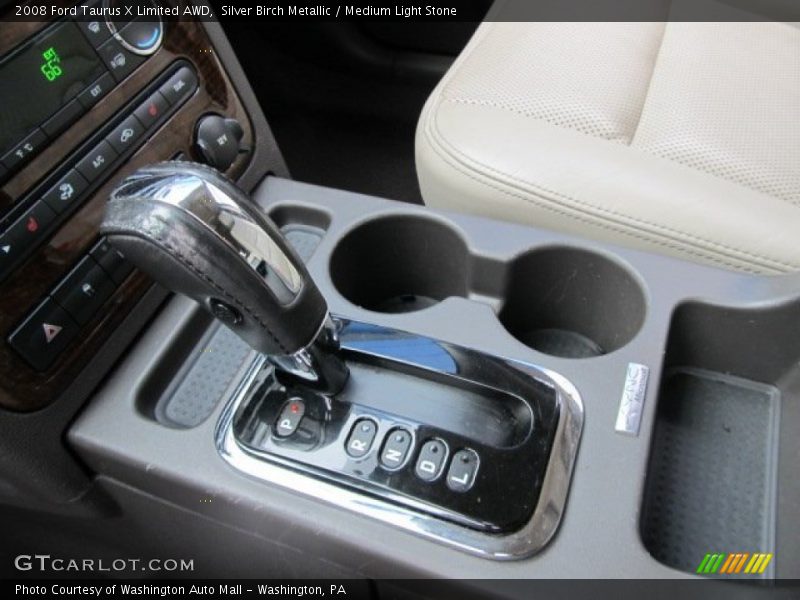 Silver Birch Metallic / Medium Light Stone 2008 Ford Taurus X Limited AWD