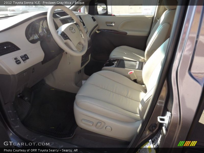 Predawn Gray Mica / Bisque 2012 Toyota Sienna XLE