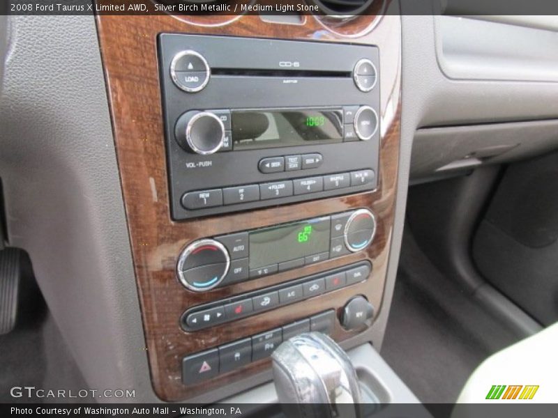 Silver Birch Metallic / Medium Light Stone 2008 Ford Taurus X Limited AWD