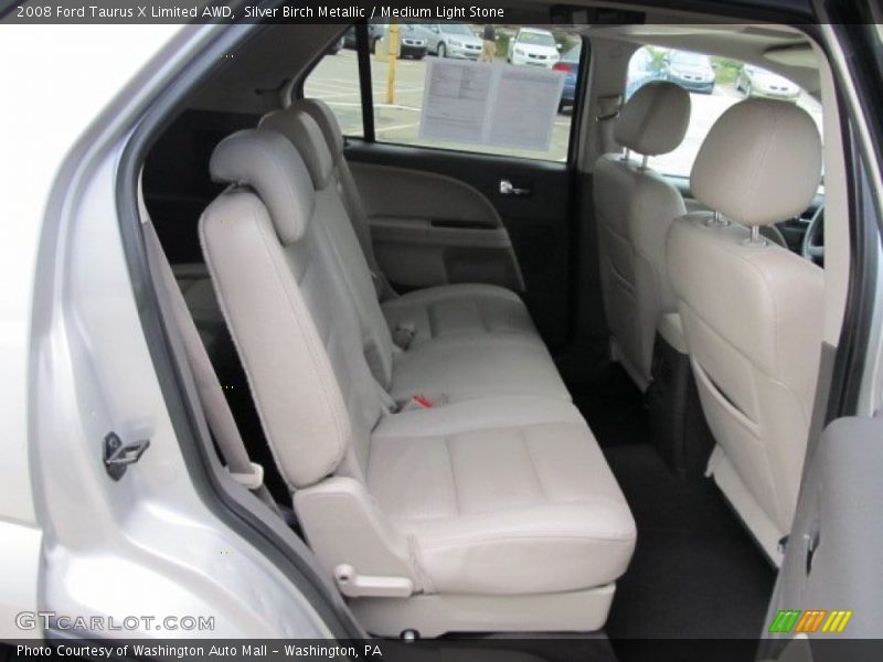 Silver Birch Metallic / Medium Light Stone 2008 Ford Taurus X Limited AWD