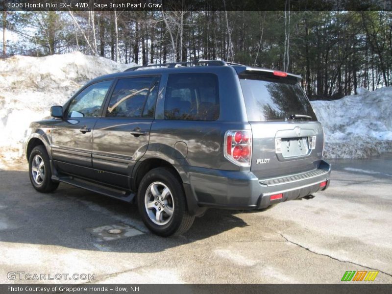 Sage Brush Pearl / Gray 2006 Honda Pilot EX-L 4WD