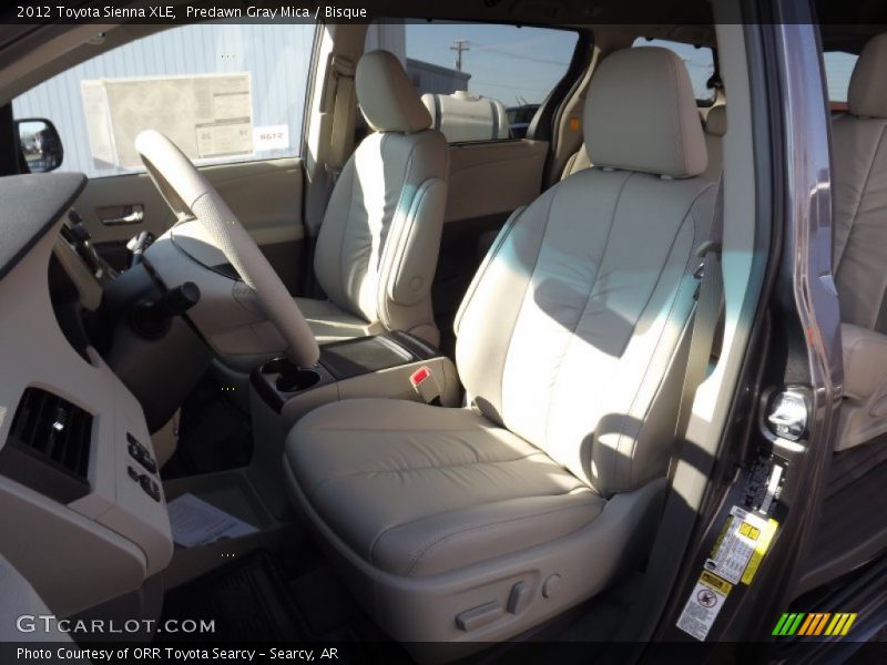 Predawn Gray Mica / Bisque 2012 Toyota Sienna XLE