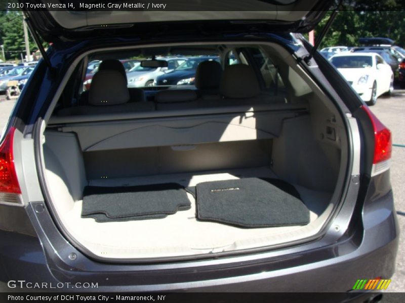 Magnetic Gray Metallic / Ivory 2010 Toyota Venza I4