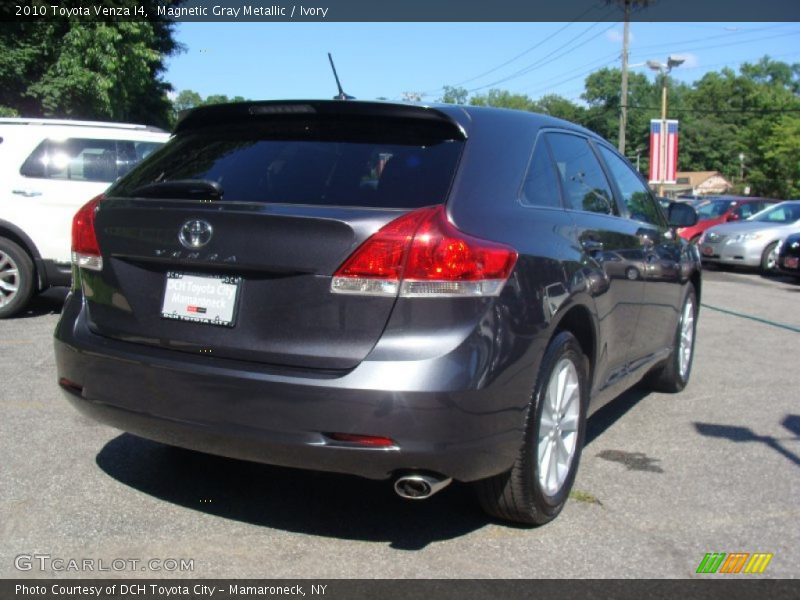 Magnetic Gray Metallic / Ivory 2010 Toyota Venza I4